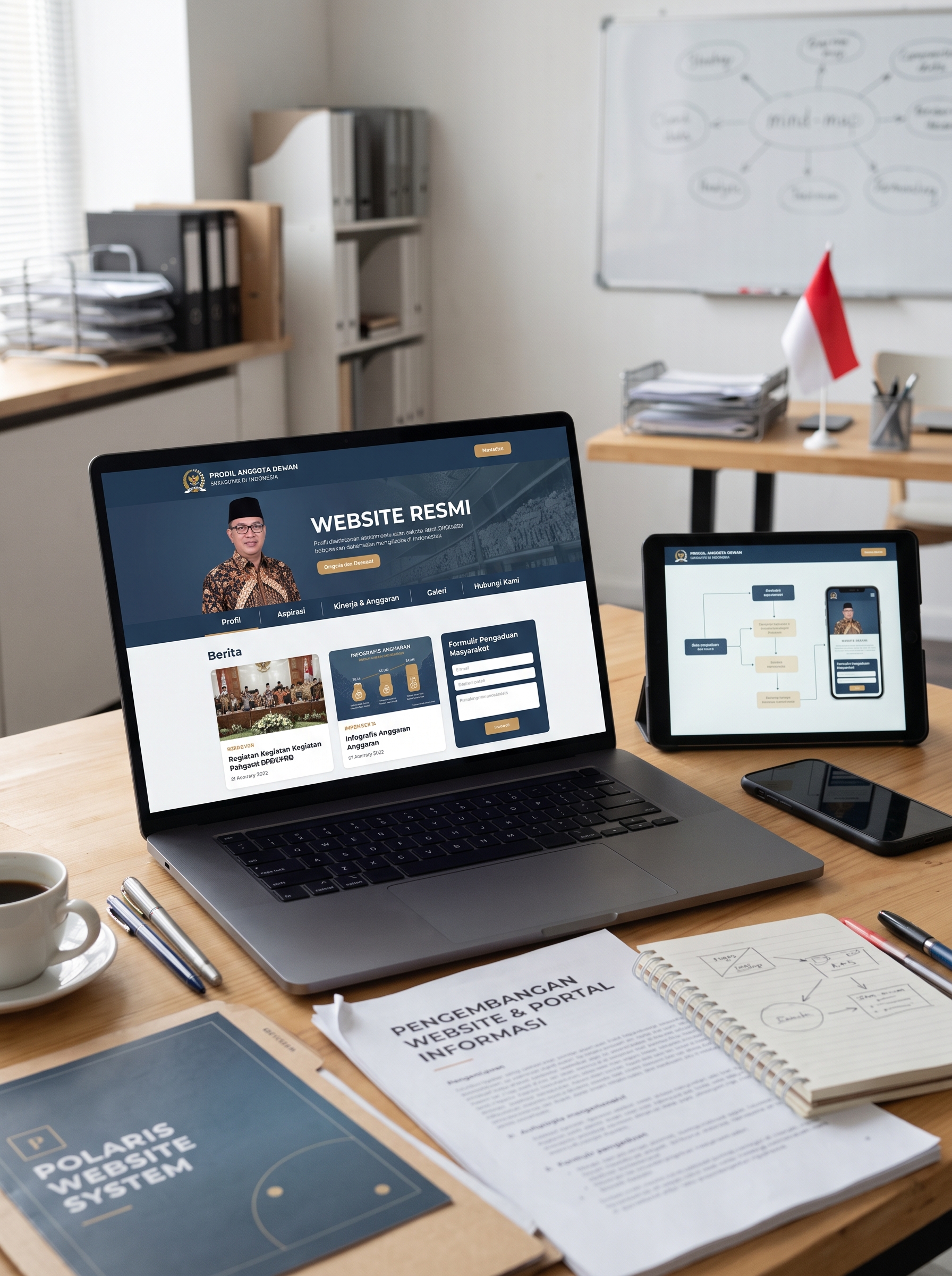 Website dan rumah digital untuk informasi